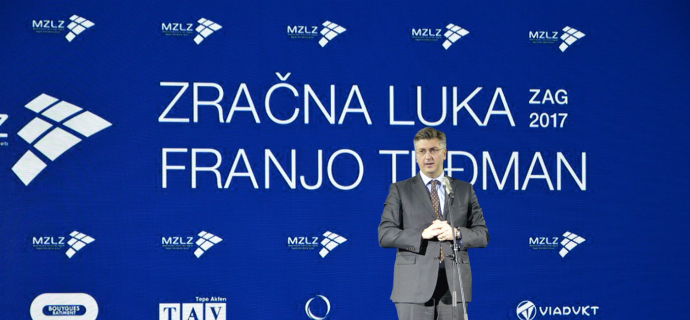 Predsjednik Vlade Plenković: Zračna luka Franjo Tuđman nova su vrata Hrvatske